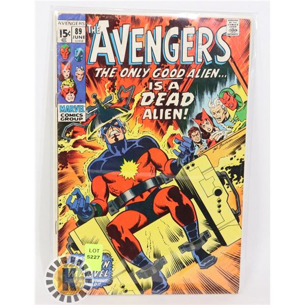 THE AVENGERS "THE ONLY GOOD ALIEN IS A DEAD ALIEN"