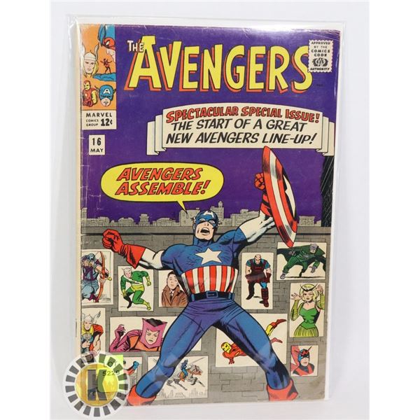 MARVEL COMICS THE AVENGERS "AVENGERS ASSEMBLE"