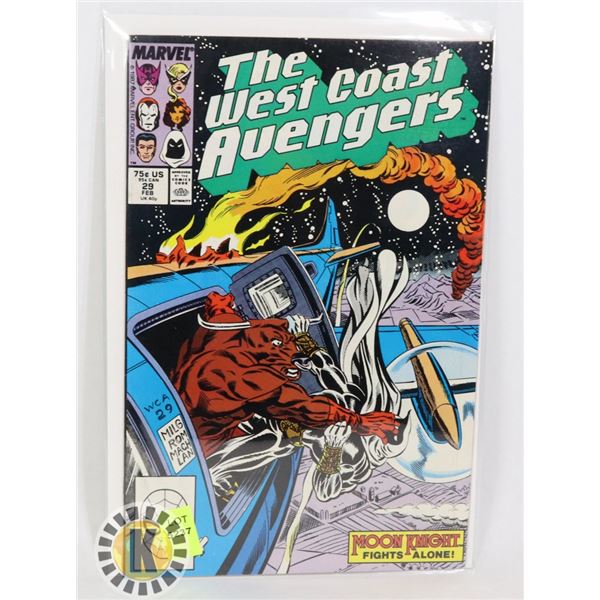 THE WEST COAST AVENGERS "MOON KNIGHT FIGHTS ALONE"