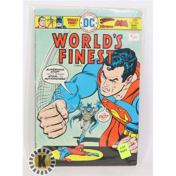 DC COMICS THE WORLD'S FINEST