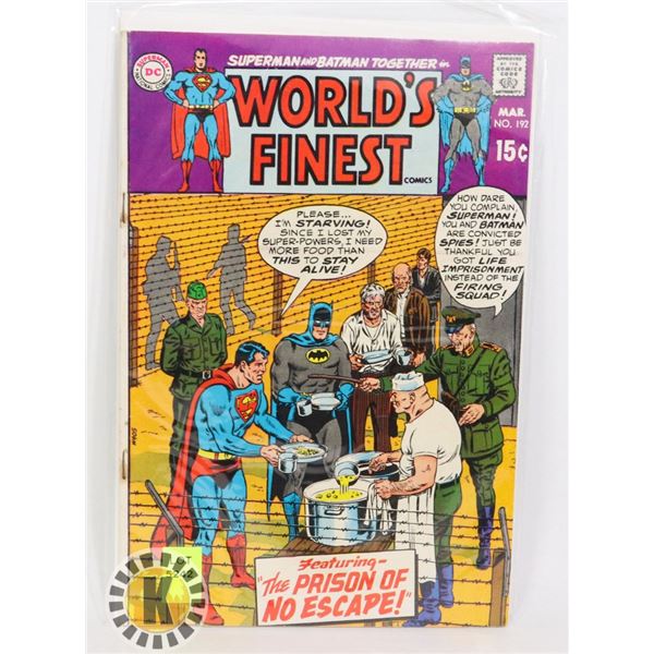 DC COMICS THE WORLDS FINEST