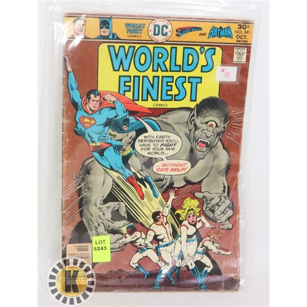 DC COMICS THE WORLDS FINEST