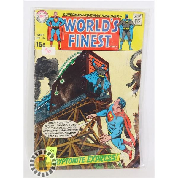 DC COMICS THE WORLD'S FINEST