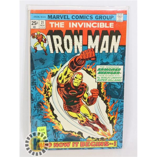 MARVEL COMICS THE INVINCIBLE IRON MAN