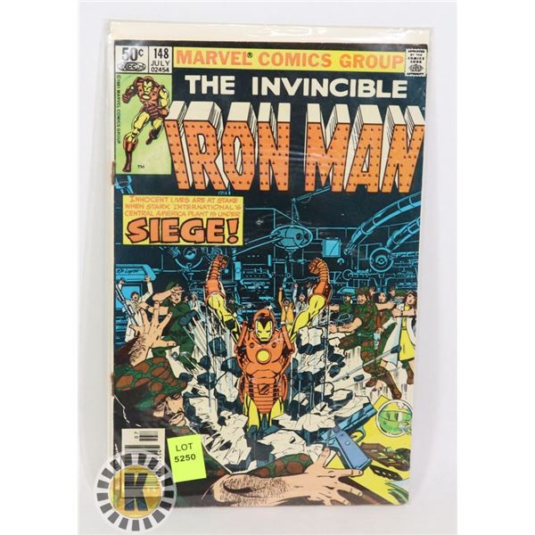 MARVEL COMICS THE INVINCIBLE IRON MAN "SIEGE!"