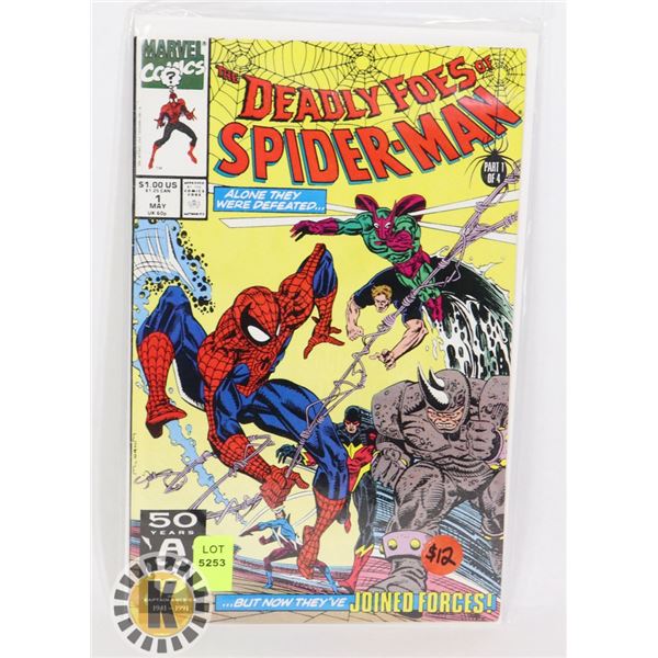 MARVEL COMICS "THE DEADLY FOES OF SPIDERMAN"