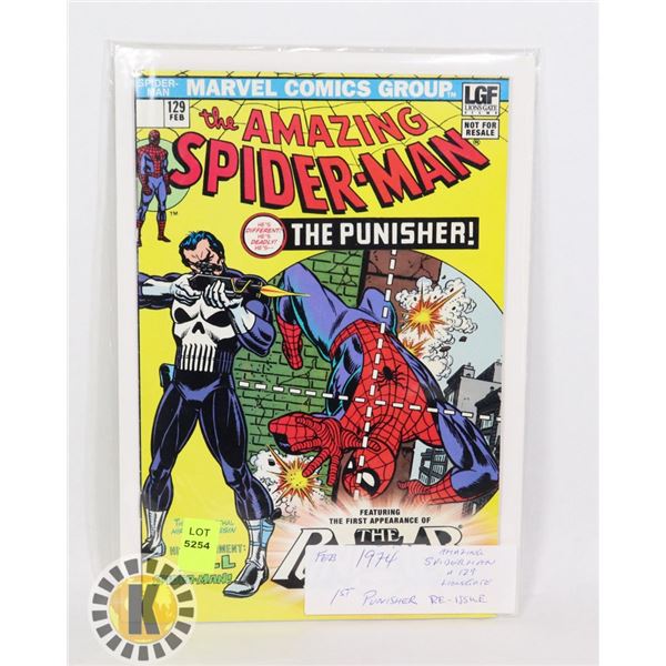 RE-ISSUE THE AMAZING SPIDERMAN "THE PUNISHER"