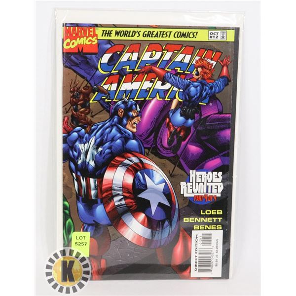 MARVEL COMICS CAPTAIN AMERICA