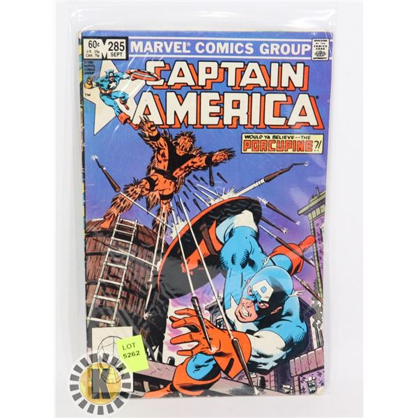 MARVEL COMICS CAPTAIN AMERICA " PORCUPINE"