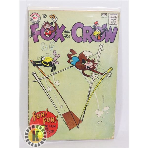 DC COMICS THE FOX AND THE CROW NO. 86 JULY