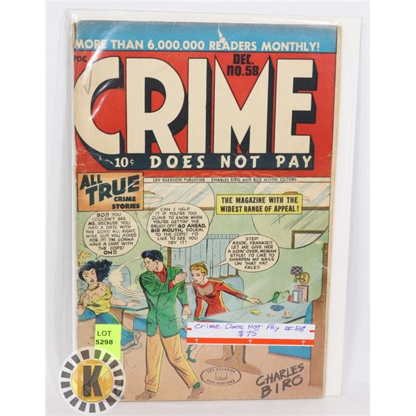 CRIME DOES NOT PAY #58