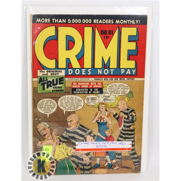 CRIME DOES NOT PAY #61