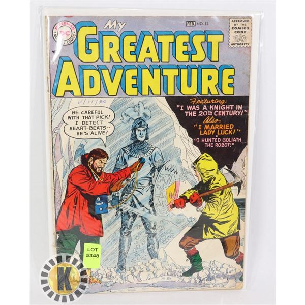 DC COMICS MY GREATEST ADVENTURES #13