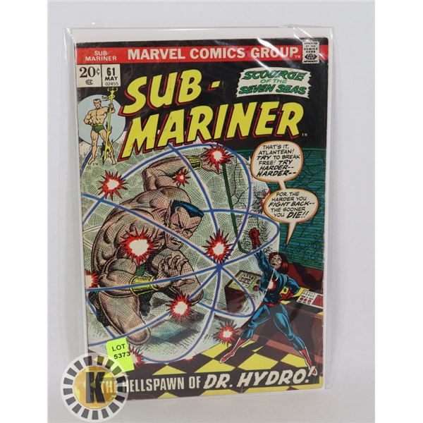 MARVEL COMICS SUB-MARINER #61 MAY