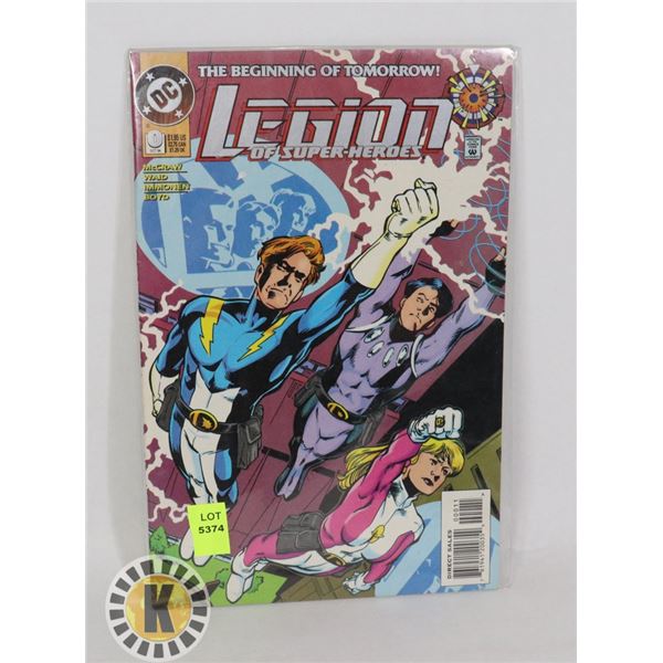 DC LEGION OF SUPER-HEROES #0 OCT'94