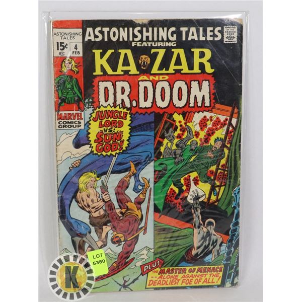 MARVEL COMICS KA-ZAR AND DR. DOOM  #4 FEB