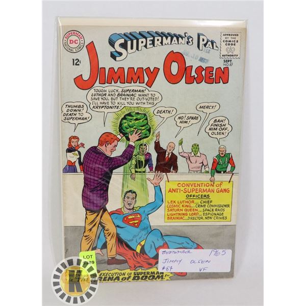 DC COMICS SUPERMAN'S PAL JIMMY OLSEN #87 SEPT