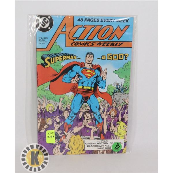 DC COMICS SUPERMAN A GOD? #606