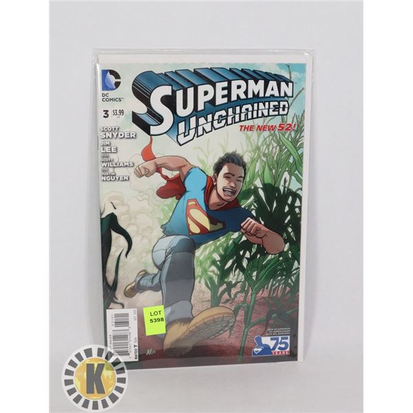 DC COMICS SUPERMAN UNCHAINED #3
