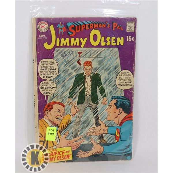 SUPERMAN'S PAL JIMMY OLSEN #123 SEPT