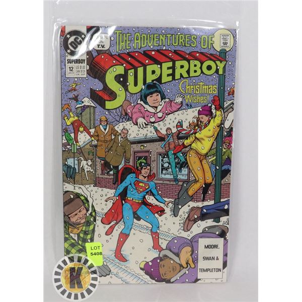 THE ADVENTURE OF SUPERBOY #12 JAN '91