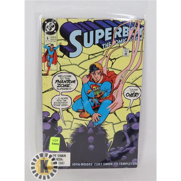 SUPERBOY THE COMIC BOOK #9 OCT '90