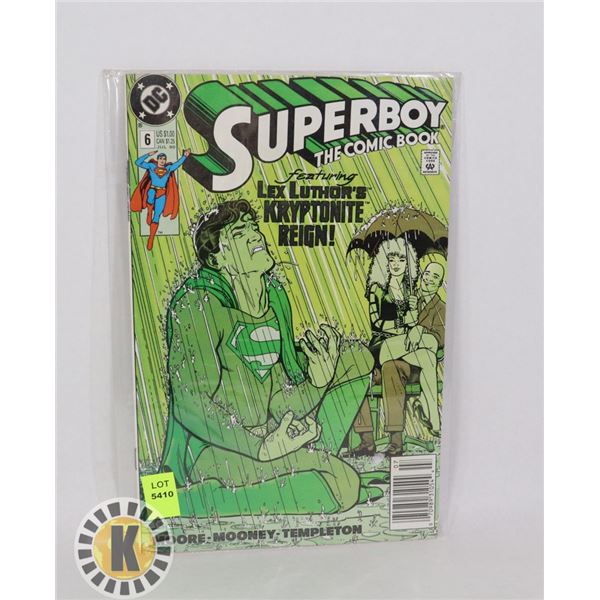SUPERBOY THE COMIC BOOK #6 JUL '90