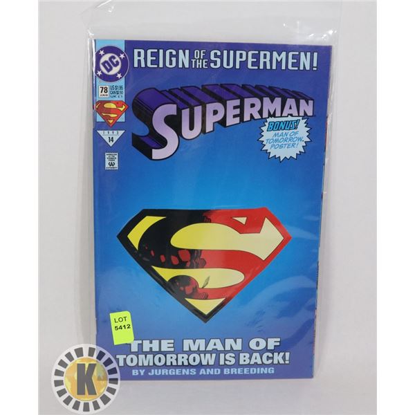 REIGN OF THE SUPERMEN #78 JUN 93