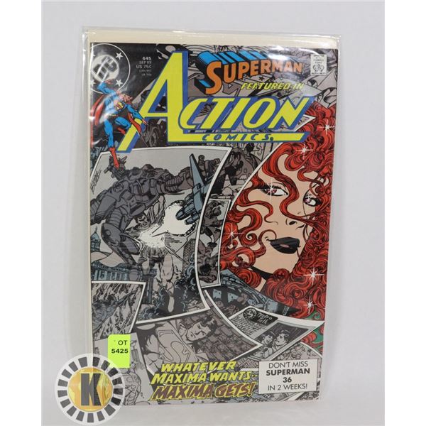 SUPERMAN ACTION COMICS #36