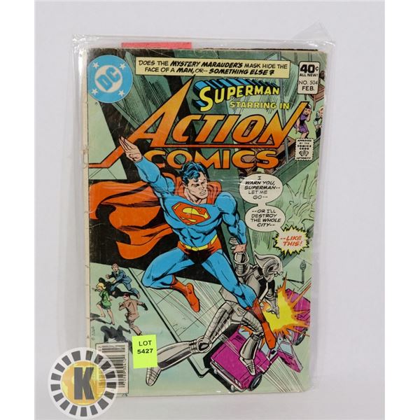 SUPERMAN ACTION COMICS #504