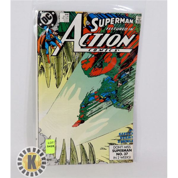 SUPERMAN ACTION COMICS #646