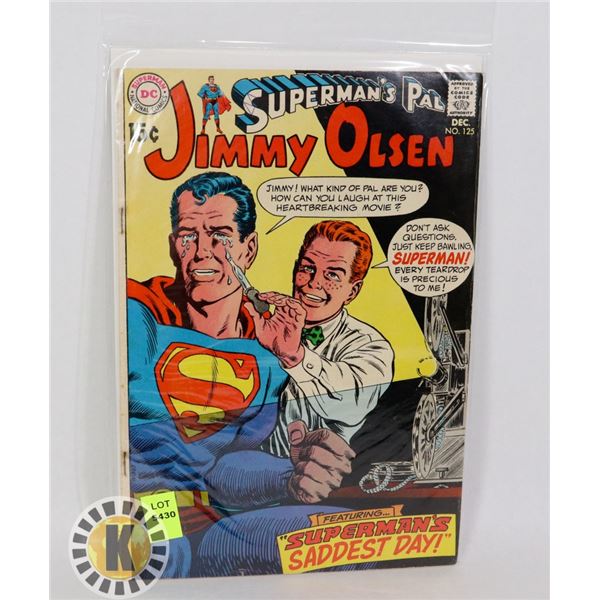 SUPERMAN'S PAL JIMMY OLSEN #125