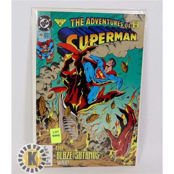 THE ADVENTURE OF SUPERMAN #493