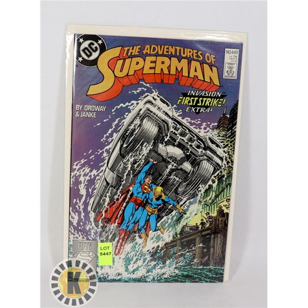 THE ADVENTURES OF SUPERMAN #449