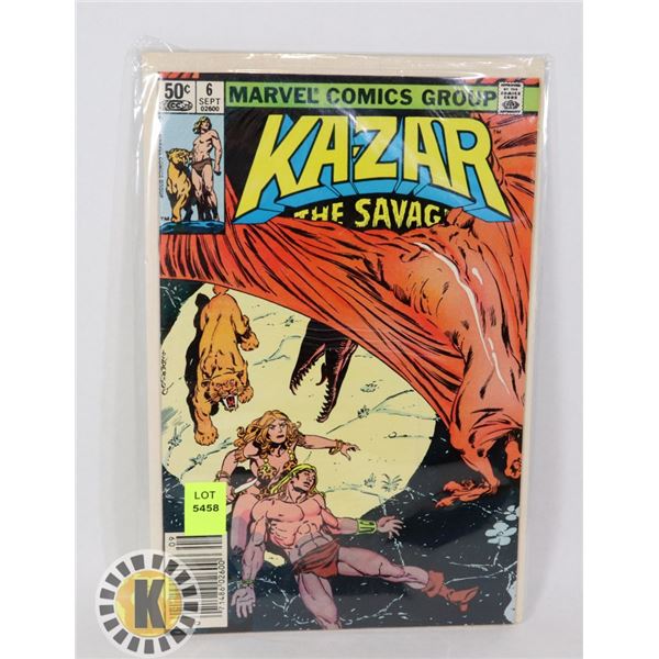 KA-ZAR   THE SAVING #6