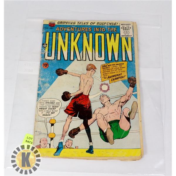 ADVENTURES INTO THE UNKNOWN