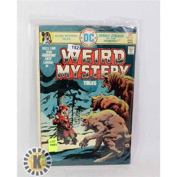 WEIRD MYSTERY TALES #21