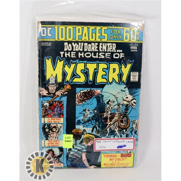 THE HOUSE OF MYSTERY #225
