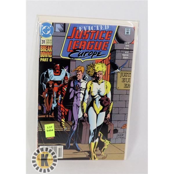 JUSTICE LEAGUE EUROPE #31