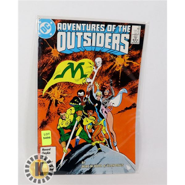 ADVENTURE OF THE OUTSIDERS #33