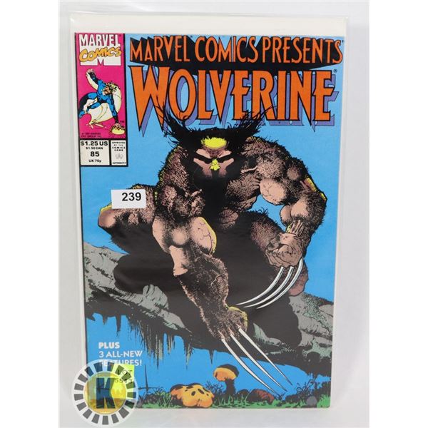 MARVEL COMICS PRESENT  WOLVERINE #85