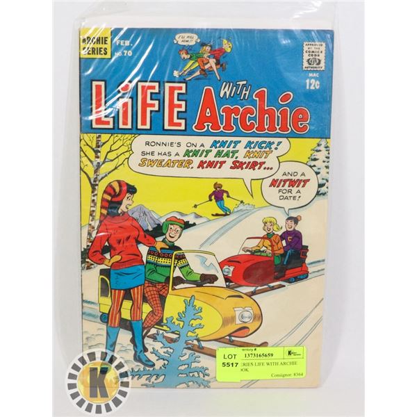 ARCHIE SERIES LIFE WITH ARCHIE COMIC BOOK