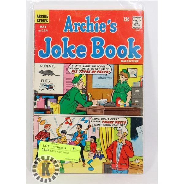 ARCHIE SERIES JOKE BOOK