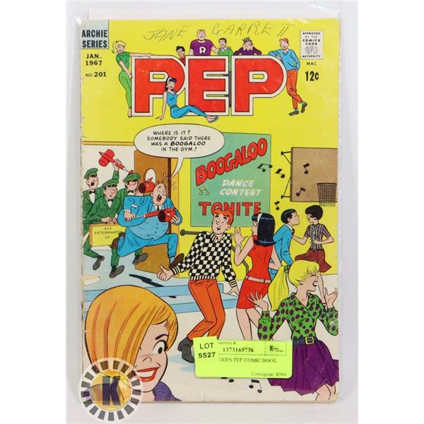 ARCHIE SERIES PEP COMIC BOOK