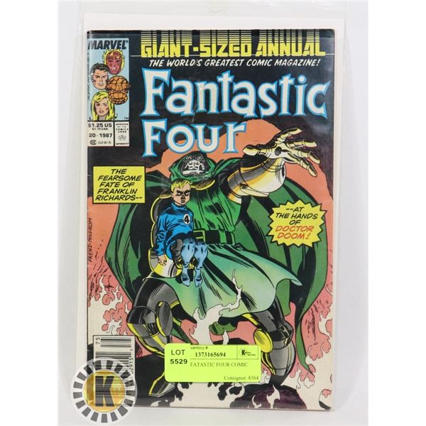 MARVEL FANTASTIC FOUR COMIC BOOK