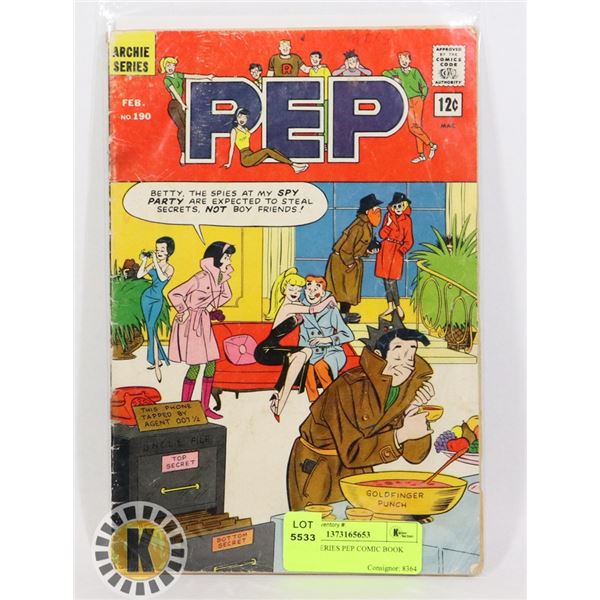 ARCHIE SERIES PEP COMIC BOOK