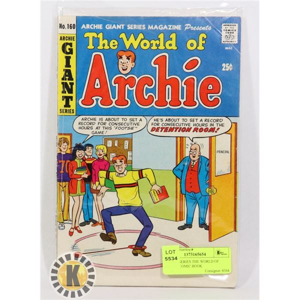 ARCHIE SERIES THE WORLD OF ARCHIE COMIC BOOK