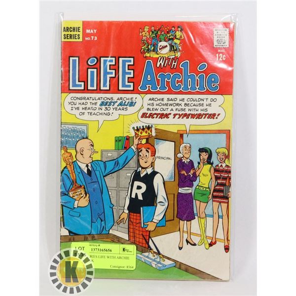 ARCHIE SERIES LIFE WITH ARCHIE COMIC BOOK