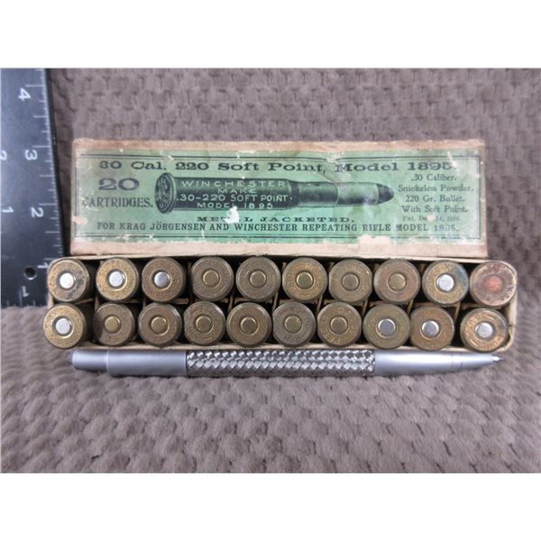 Collector Ammo - Winchester .30 Caliber Model 1995