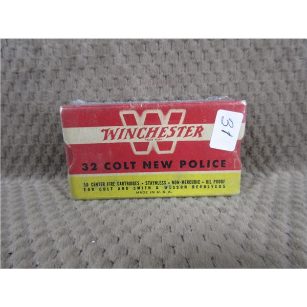 Collector Ammo - Winchester 32 Colt New Police